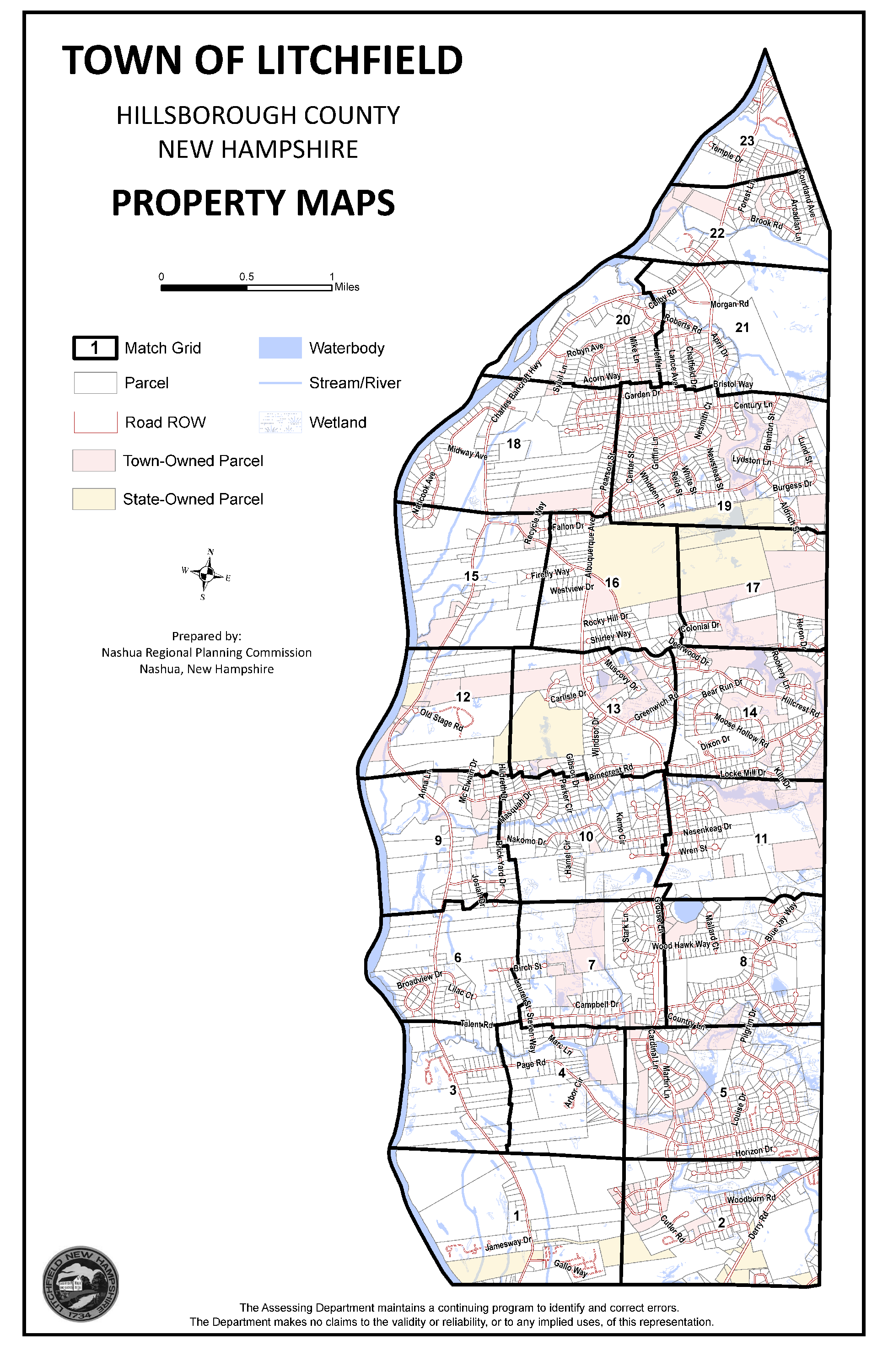 Litchfield Tax Map Cover